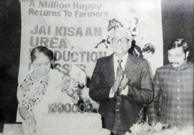 Dr KK Birla on the occasion of Zuari’s one million farmer-customers