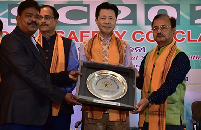 National Level Kalinga Safety Excellence Platinum Award-2022 From IQEMS
